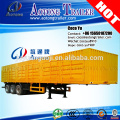 Tri axles van type coal transporting semitrialer truck /3 axles box semi trailer